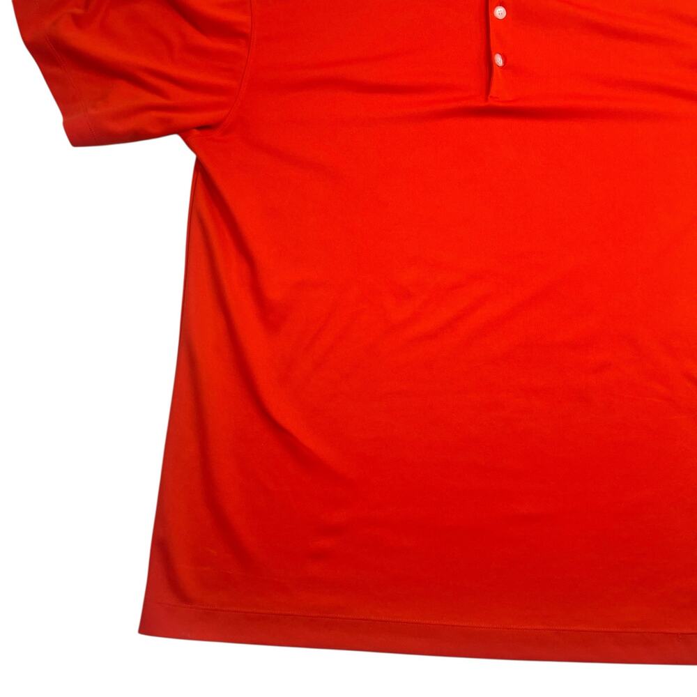 Nike Dri-Fit Golf Polo Shirt Mens Red Athletic Performance‎ Casual Size XL - Picture 6 of 9